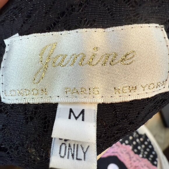 Vintage Black Beaded Fringe Gown Lace Ruched Sequin Cocktail Whimsigoth Dress M - Picture 14 of 17